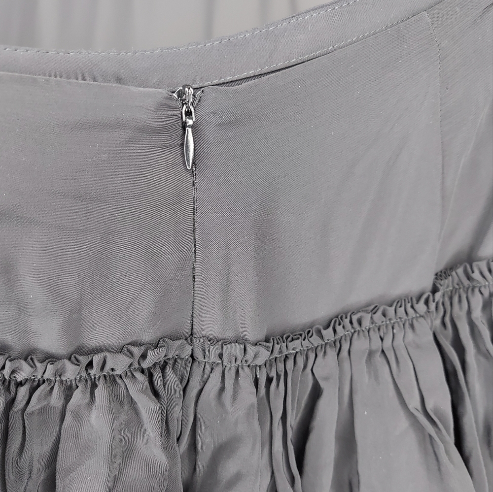 Zara Black Asymmetrical Skirt - Picture 4 of 8